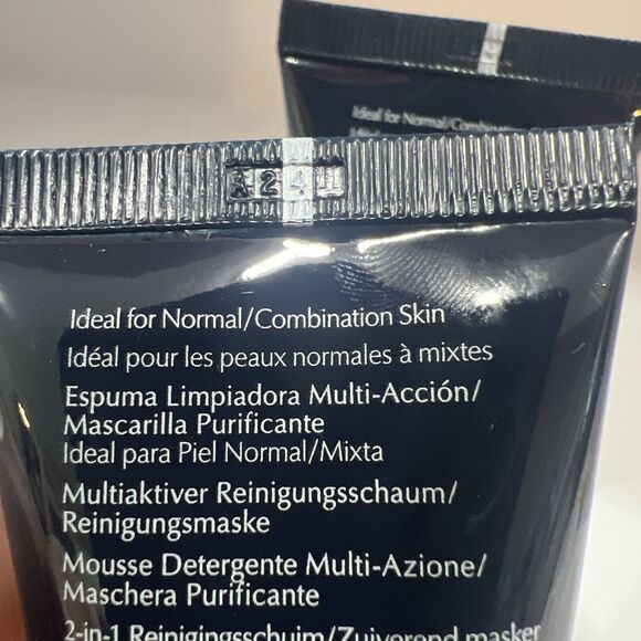 2* Estee Lauder Perfectly Clean Multi-Action Foam Cleanser Purifying Mask 30ml - Picture 3 of 3